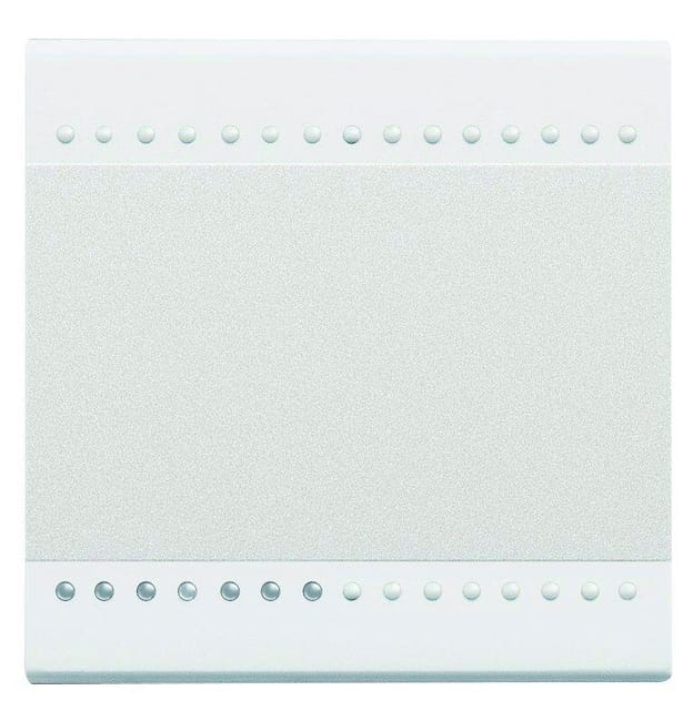 PULSADOR ANCHO SERIE LIVING BLANCO - 1