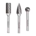 3 FRESAS METAL PARA AMOLADORA RECTA 6MM STAYER - 1