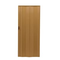 PUERTA PLEGABLE PVC MADERA CLARA 84 CM - 1