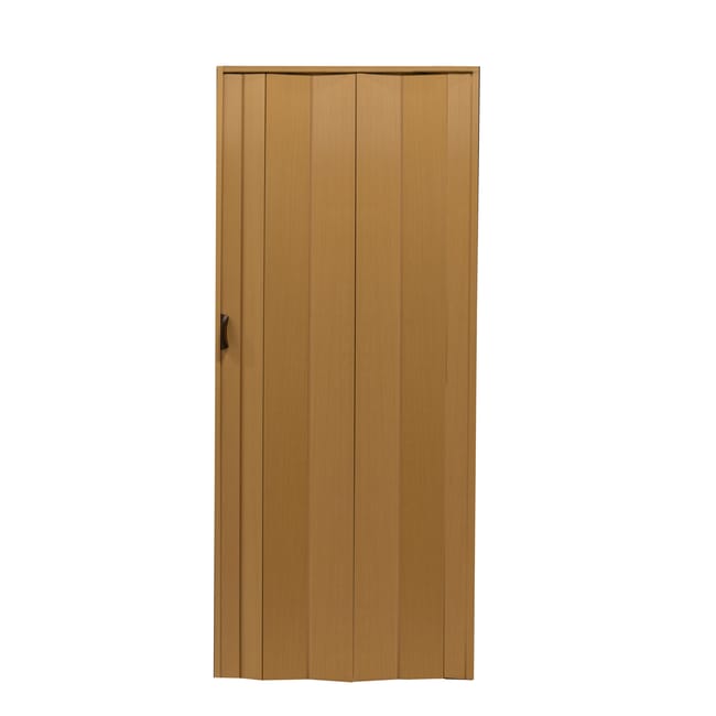 PUERTA PLEGABLE PVC MADERA CLARA 84 CM - 1