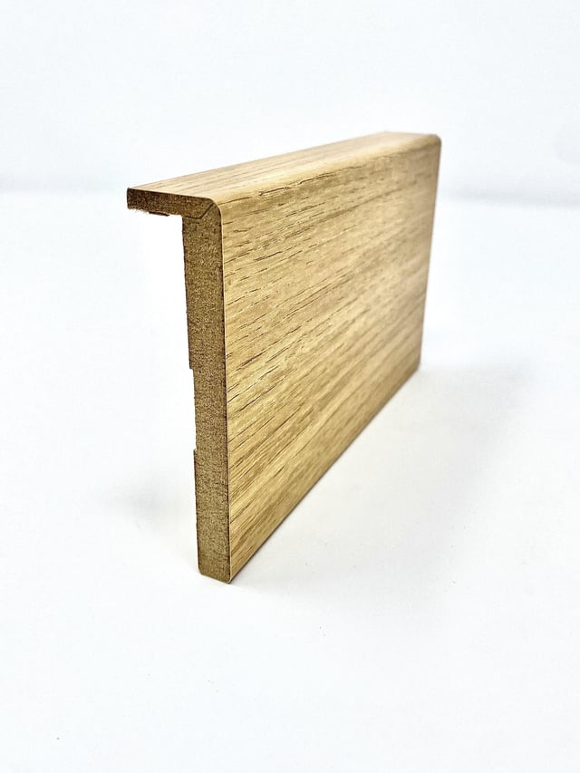 CUBRE RODAPIE MELAMINA ROBLE 2240 X 90 MM