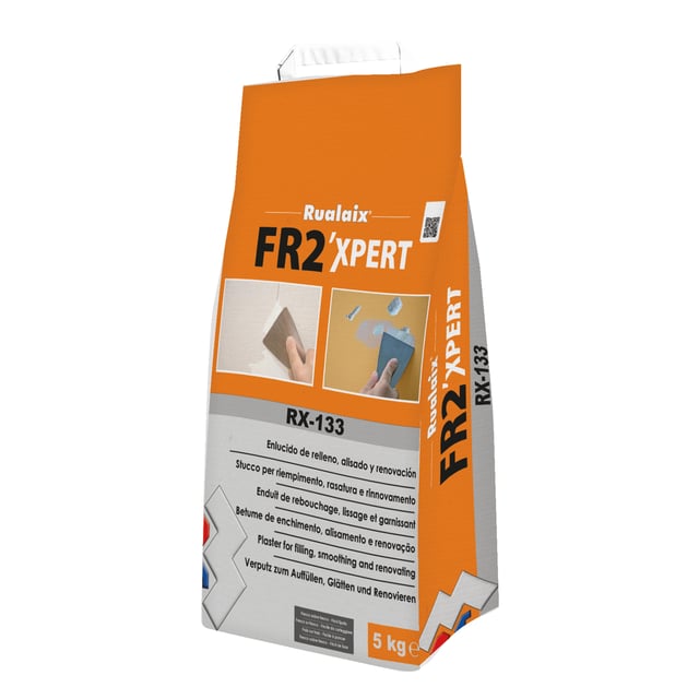 PLASTE EN POLVO CAPA GRUESA 5KG RUALAIX 2H 