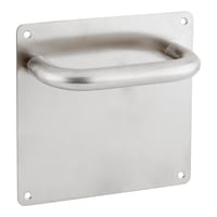 MANILLÓN 8040 PLACA CIEGA CUADRADA ACERO INOXIDABLE 80 40 - 1