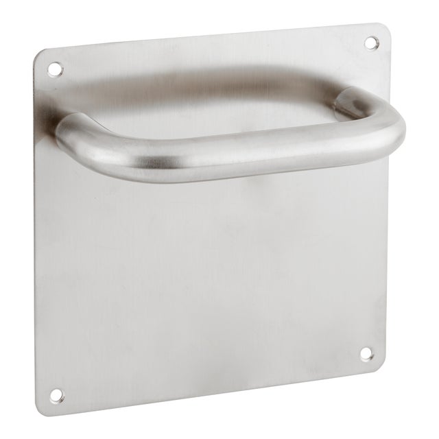 MANILLÓN 8040 PLACA CIEGA CUADRADA ACERO INOXIDABLE 80 40