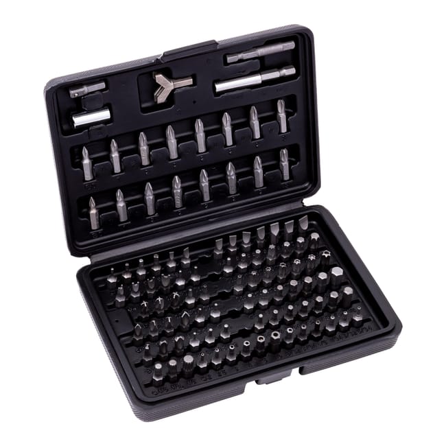 JUEGO DE PUNTAS PARA ATORNILLADOR 100PZS - 1