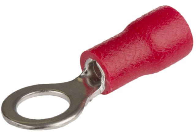 50 UD TERMINAL REDONDO AZUL 2.5 / 4 MM