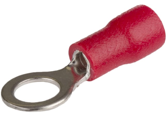 50 UD TERMINAL REDONDO AZUL 2.5 / 4 MM - 1