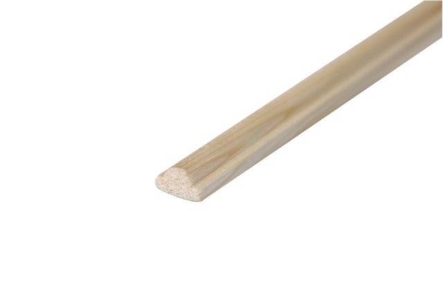 MOLDURA JAMBA MADERA ABETO NATURAL 2400 X 14 X 8 MM