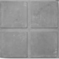 BALDOSA HIDRÁULICA 4 PASTILLAS GRIS 20X20 CM - 1