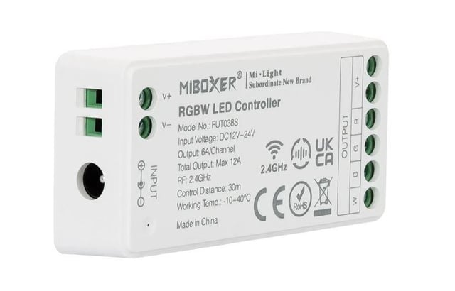 CONTROLADOR RGB/CCT 24V 240W