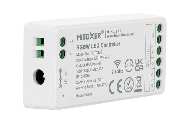 CONTROLADOR RGB/CCT 24V 240W - 1