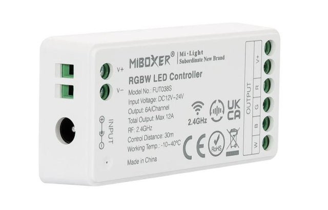 CONTROLADOR RGB/CCT 24V 240W