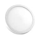 DOWNLIGHT LED SUPERFICIE CIRCULAR BLANCO 12W  LUZ FRIA - 1