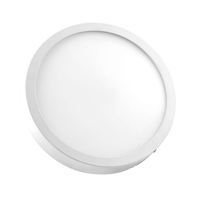 DOWNLIGHT LED SUPERFICIE CIRCULAR BLANCO 12W  LUZ FRIA - 1