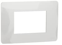 MARCO 3 MODULO CAJA RECTANGULAR SERIE NEW UNICA BLANCO - 1