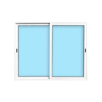 VENTANA ALUMINIO CORREDERA BLANCA 150X120CM - 1