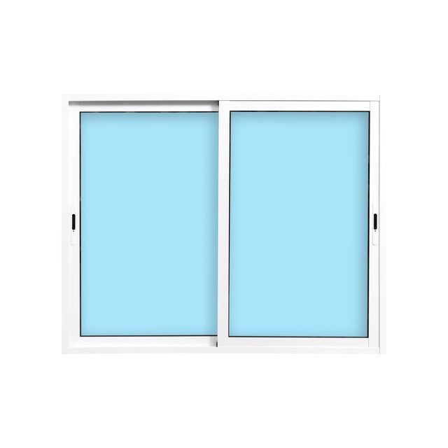 VENTANA ALUMINIO CORREDERA BLANCA 150X120CM
