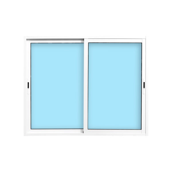 VENTANA ALUMINIO CORREDERA BLANCA 150X120CM
