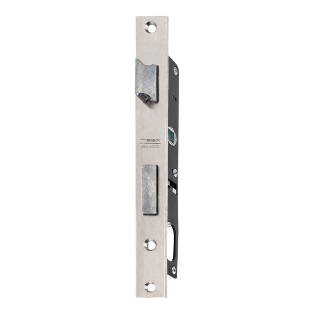 CERRADURA DE EMBUTIR PARA PUERTA DE METAL INTERIOR EN 11,5MM ACERO INOXIDABLE CON 3 LLAVES TESA
