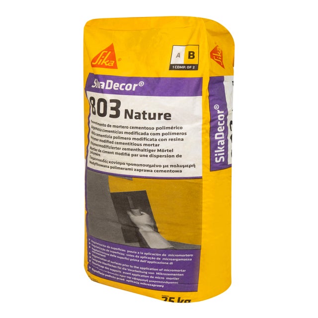 MICROCIMENTO SIKADECOR-803 NATURE 30KG BRANCO