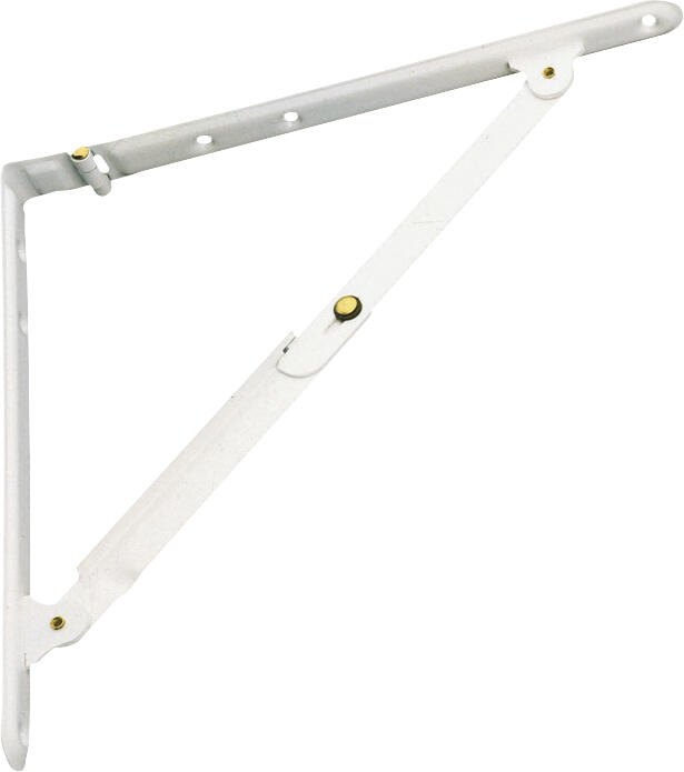 ESCUADRA PARA BALDA ABATIBLE 200 X 200  MM. BLANCA. AMIG - 2