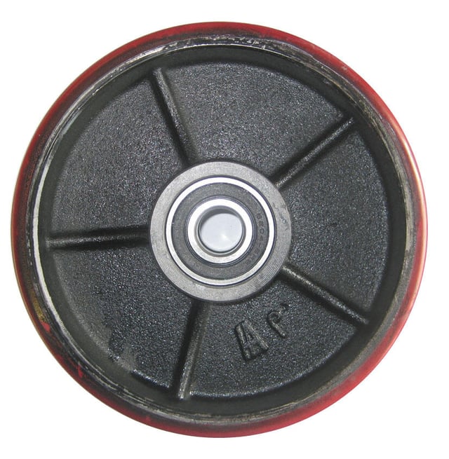 RUEDA TRANSPALET VULKOLLAN 200MM