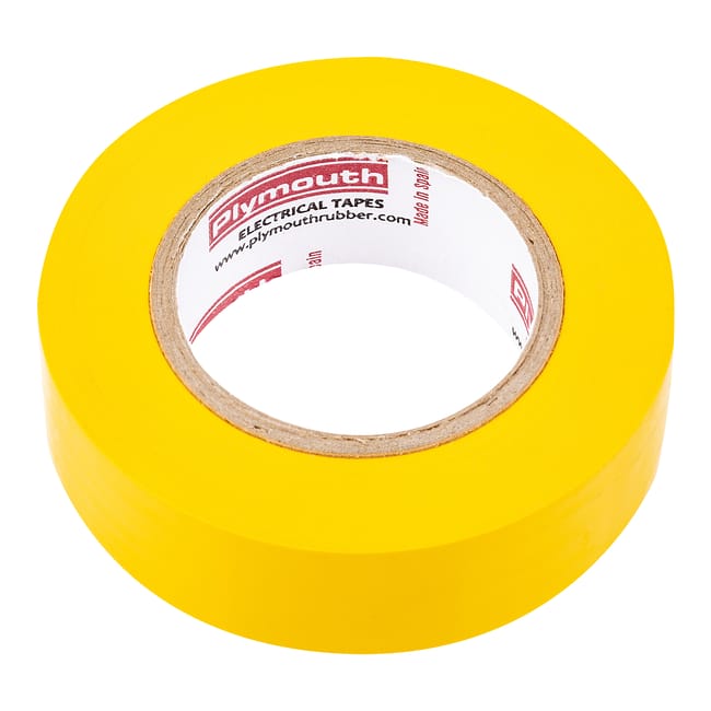 CINTA AISLANTE NUÑEZ 19MM X 20M AMARILLA - 1