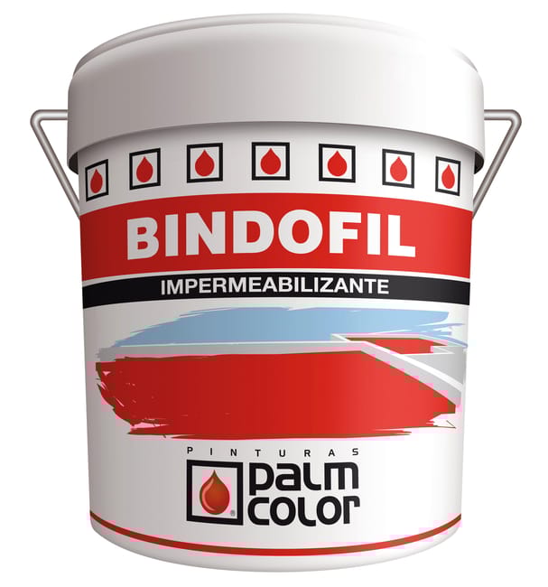 IMPERMEABILIZANTE ANTIDESLIZANTE BINFODIL 15L GRIS - 1