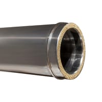 TUBO INOXIDABLE PARED DOBLE Ø80MM 1M - 1