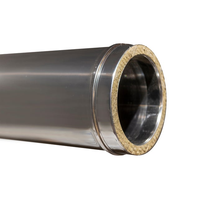 TUBO INOXIDABLE PARED DOBLE Ø150MM 1M