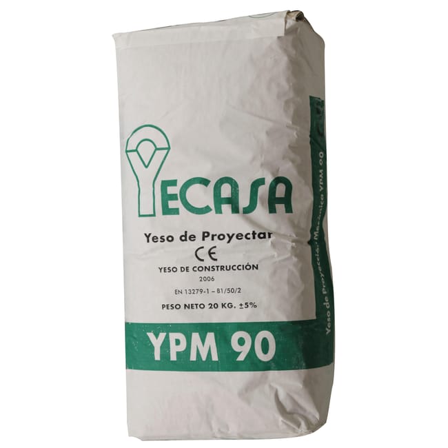 YESO DE PROYECTAR YPM-90 YECASA 20 KG - 1