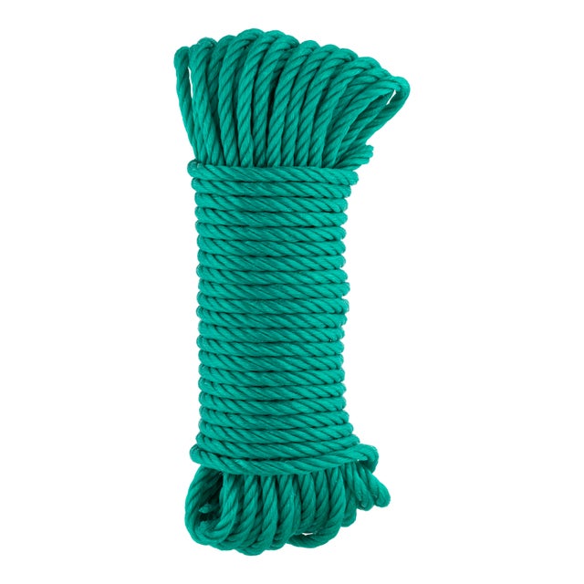 CUERDA POLIETILENO CABLEADA 5MM 10M VERDE ROMBULL