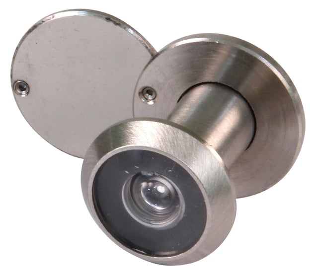 MIRILLA ANALÓGICA PARA PUERTA DE 2,5 A 4,2CM COLOR CROMADO