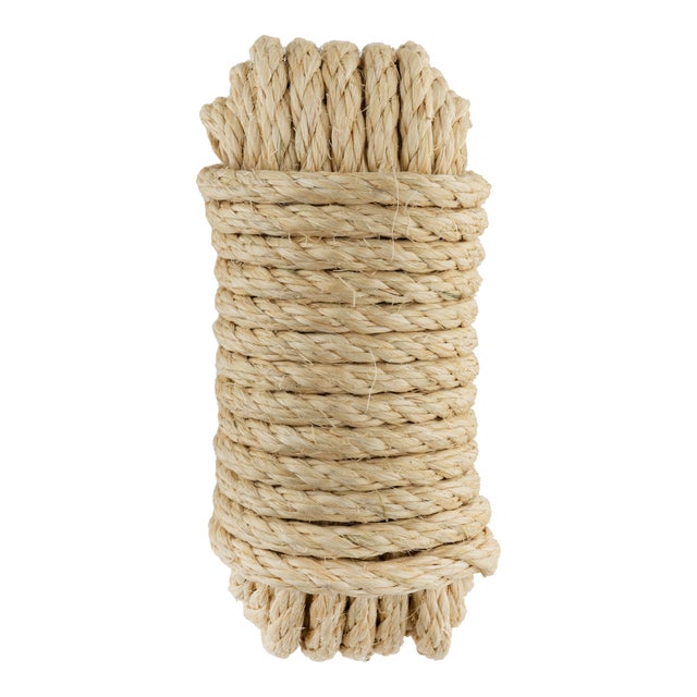 CUERDA SISAL CABLEADA 10MM 10M BEIGE ROMBULL