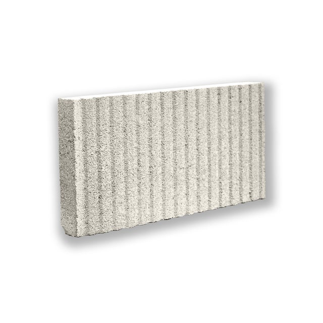 BALDOSA CORONACION R MURO BLANCO 50X25X5 CM