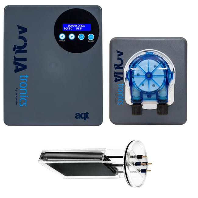 CLORADOR SALINO CON REGULADOR DE PH AQUATRONICS WIRELESS 50G - 1