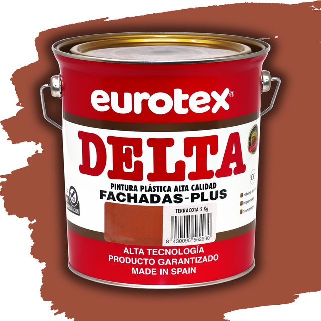 REVESTIMIENTO FACHADAS DELTA PLUS  5KG TERRACOTA