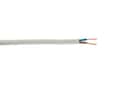 CABLE ELÉCTRICO PLANO H05VVH2-F 2X1MM22 BLANCO 10M - 1