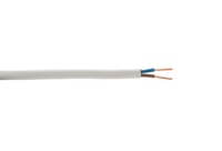 CABLE ELÉCTRICO PLANO H05VVH2-F 2X1MM22 BLANCO 10M - 1