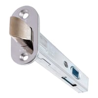 PICAPORTE TUBULAR 45  MM. CANTO REDONDO NIQUEL AMIG - 1