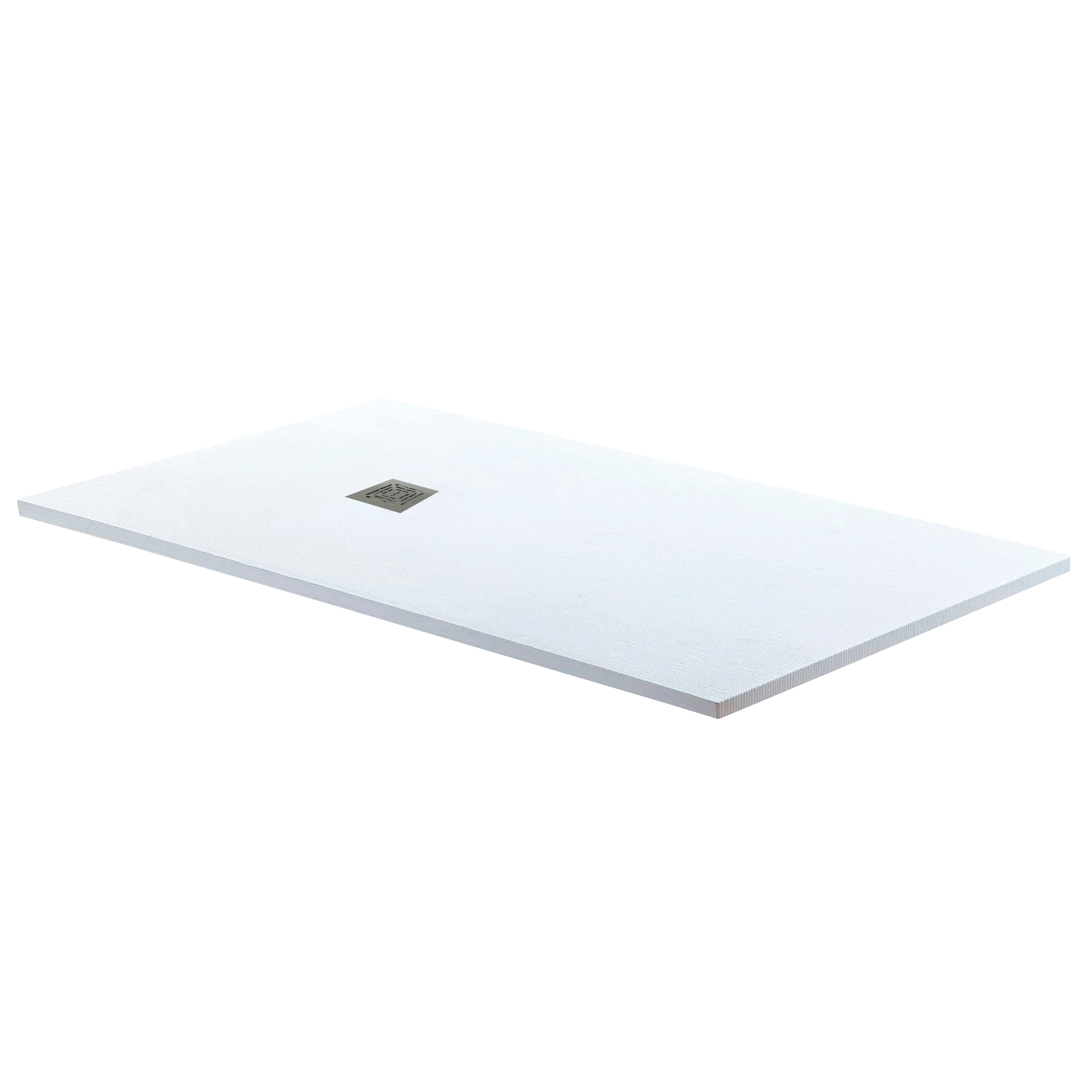 PLATO DE DUCHA RESINA RECTANGULAR BLANCO 70X140X3CM - 4