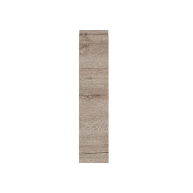 PUERTA PARA MUEBLE DE COCINA LUGO MADERA ROBLE CLARO AGLOMERADO IZQUIERDA 80X15CM