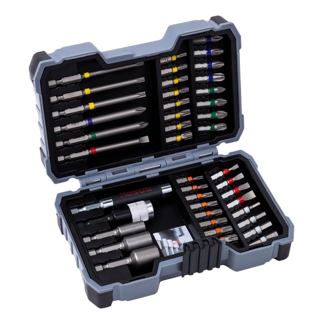 JUEGO 43 PUNTAS Y VASOS BOSCH