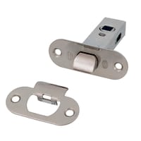 PICAPORTE TUBULAR 45  MM. CANTO REDONDO  NIQUEL 12-R AMIG - 1