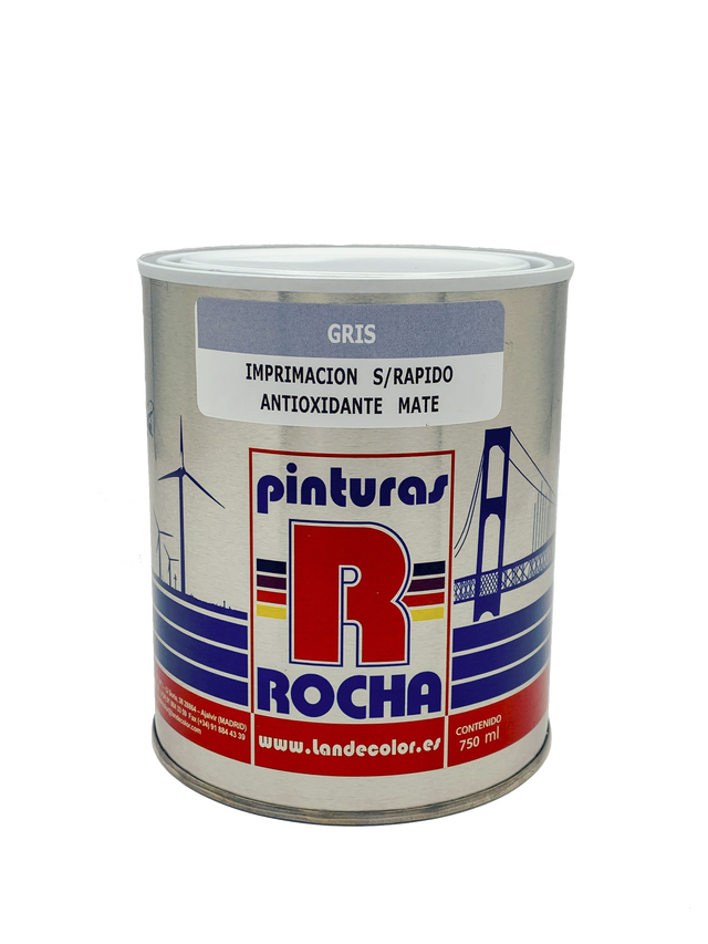 IMPRIMACION ESTANDAR ROCHA 4L GRIS