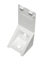 ESCUADRA DE ENSAMBLAJE CON TAPA PLASTICO BLANCA 24 MM. 20 UDS - 1