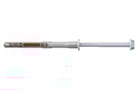 TACO LARGO DE NYLON DIÁMETRO 10MM LONGITUD 100MM FISCHER 10UDS - 1