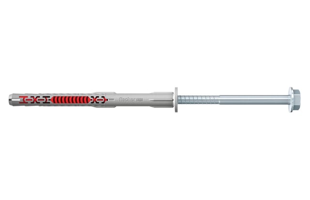 TACO LARGO DE NYLON DIÁMETRO 10MM LONGITUD 100MM FISCHER 10UDS
