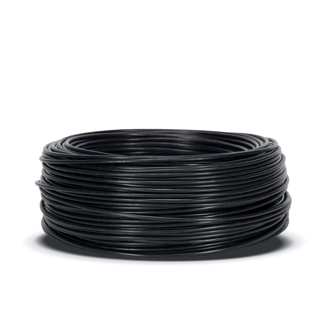 HILO PVC H07V-K 2,5mm2 NEGRO 100M
