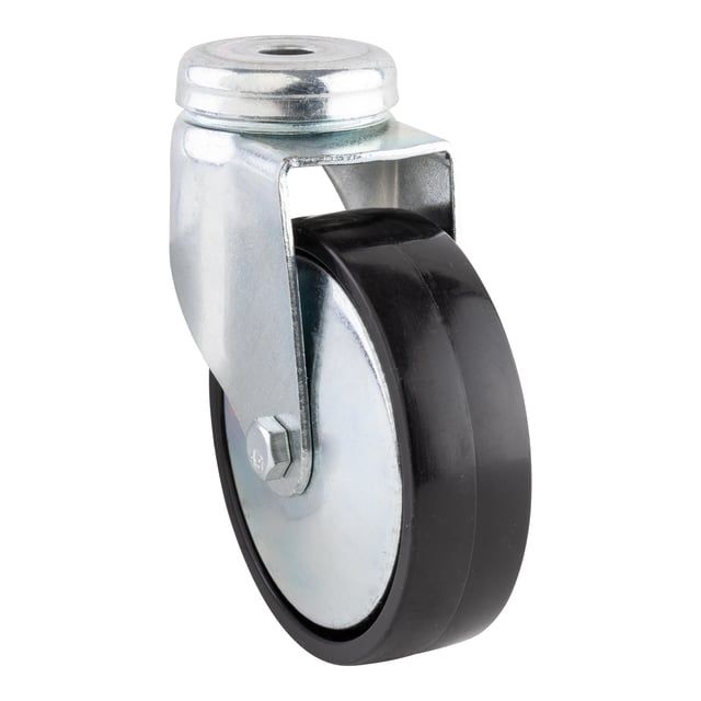 RUEDA 80MM POLIAMIDA. HASTA 65KG. LLANTA ACERO